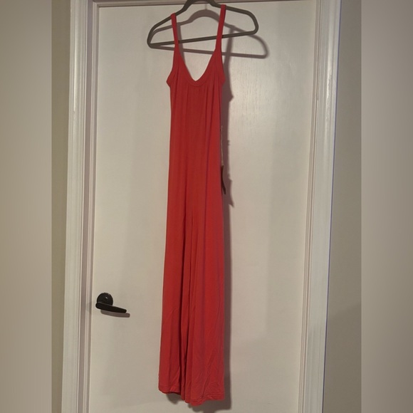 Z Supply Pants - Z Supply coral Sleeveless Jumpsuit